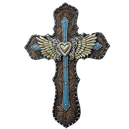 Dlc DLC 12497 Blue Layered Cross Wings - 11.25 x 0.75 x 8 in. 12497